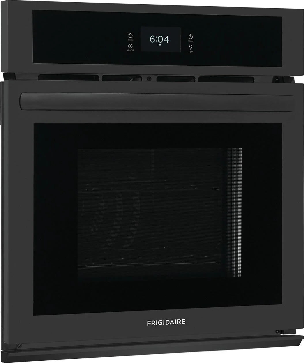 Frigidaire FCWS2727AB 27 inch Black Single Electric Wall Oven with Fan Convection