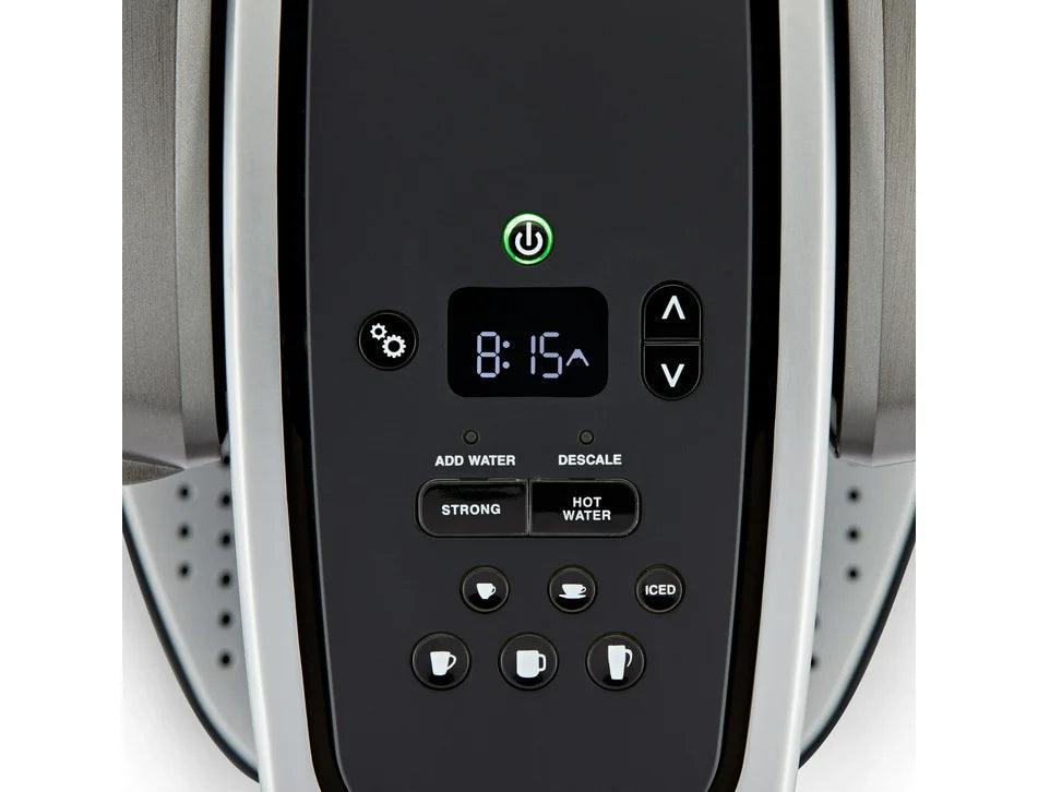 Restored Keurig K-Elite Single-Serve K-Cup Pod Coffee Maker, Brushed Slate (Refurbished)