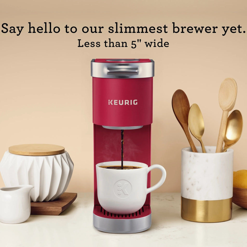 Keurig K-Mini Plus Single Serve K-Cup Pod Coffee Maker, Dusty Rose