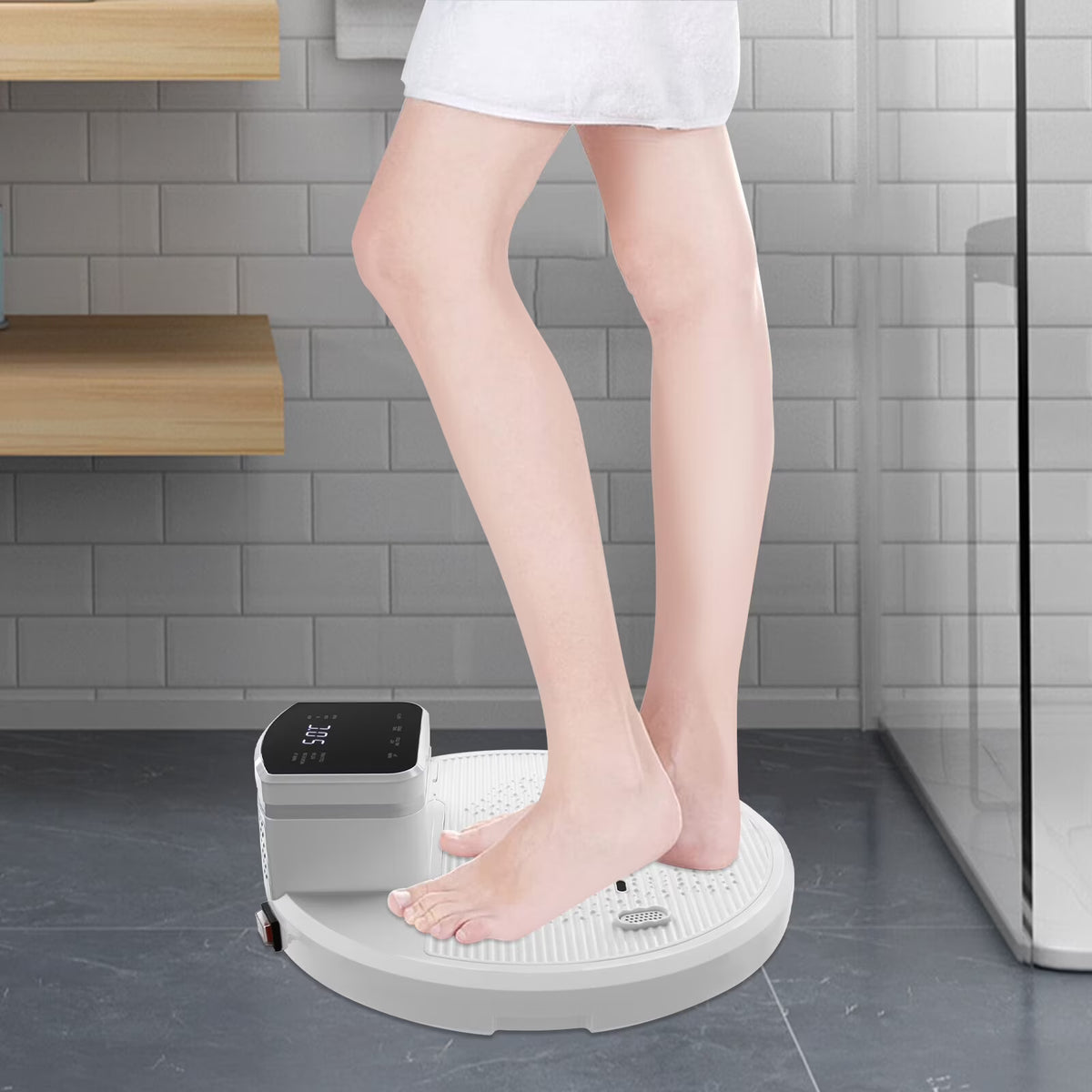 1400W Body Dryer Machine, 35000rpm, Body Heater Blow Dryer with Non-slip Foot Pads 110-120V