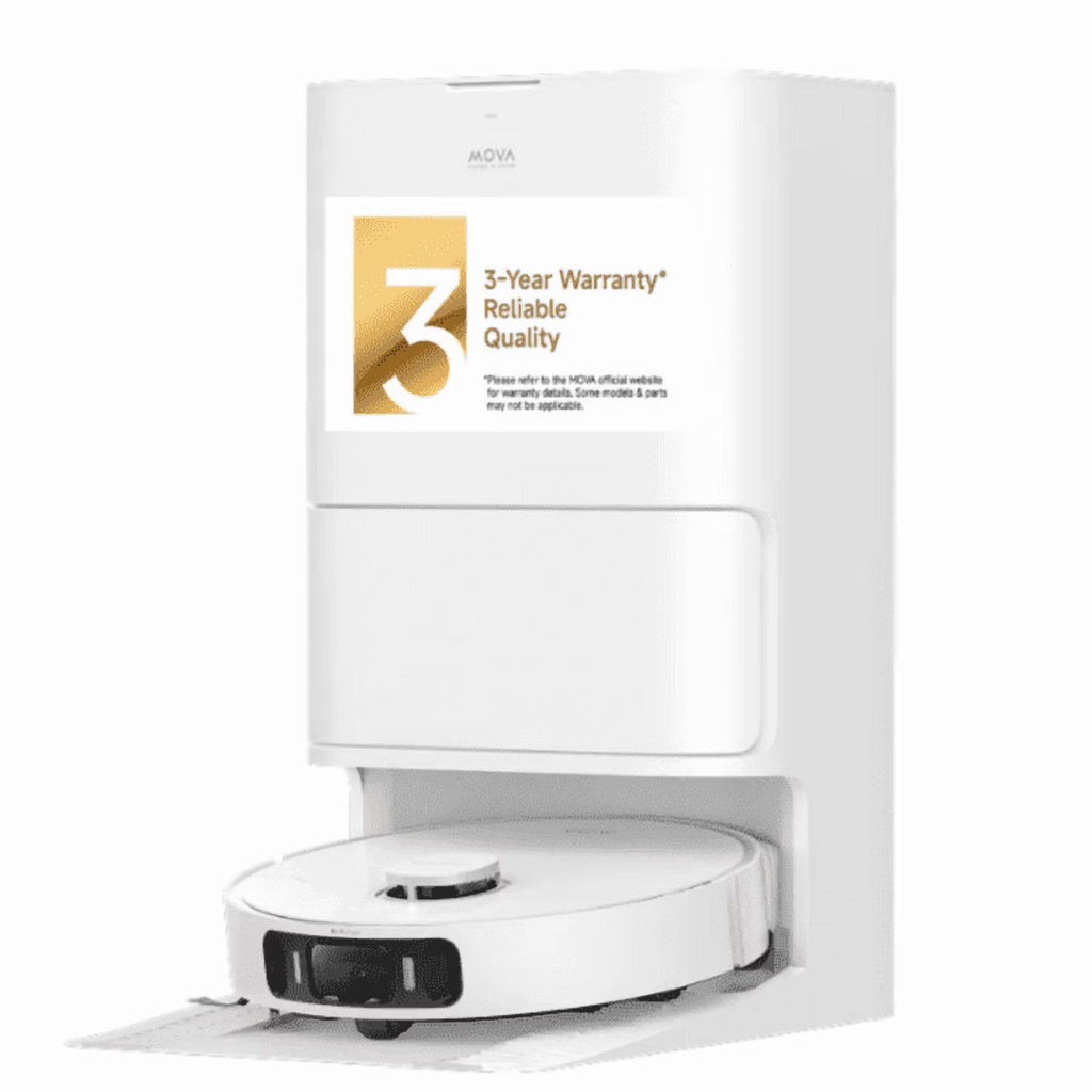 MOVA S20 Ultra Robot Vacuum Mop Cleaner,8.3KPa Suction,Hot Water Washing/Drying,Self Empty&Refilling