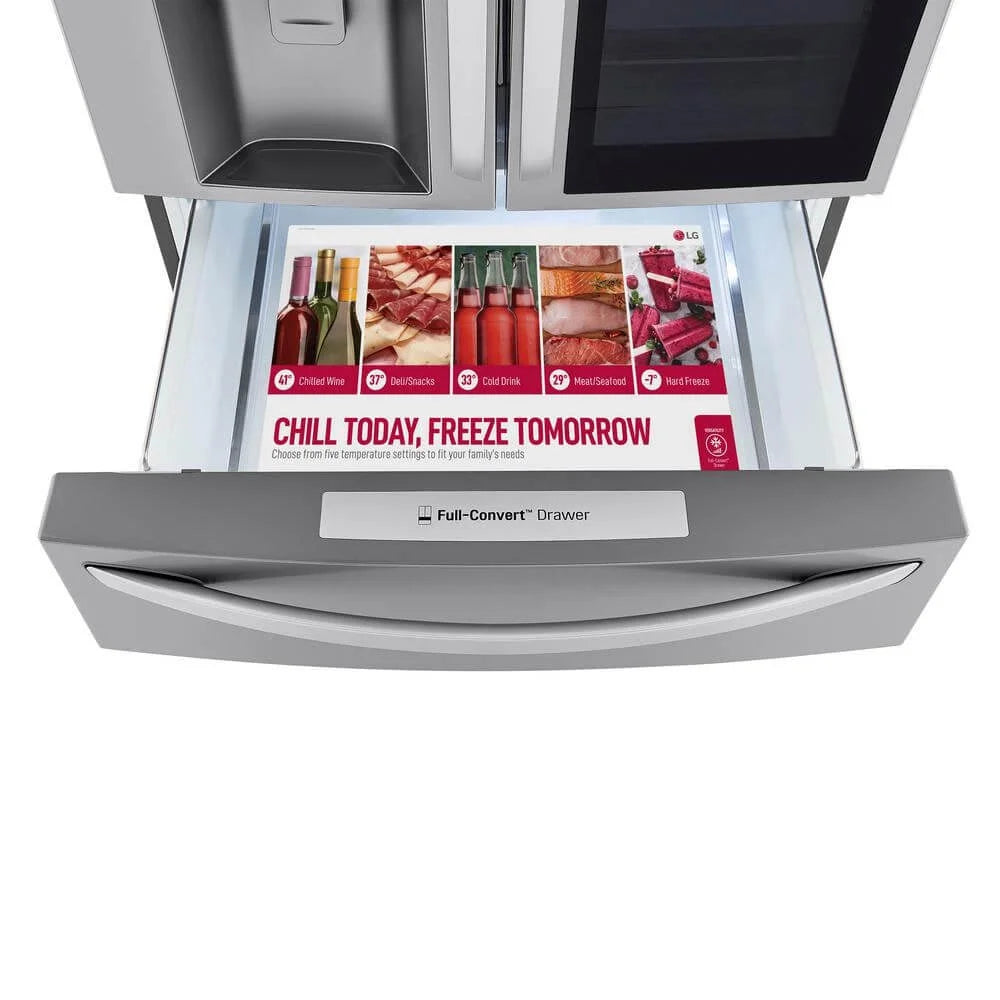LG LRMVS3006S 29.5 Cu. Ft. Stainless French-door Smart Refrigerator