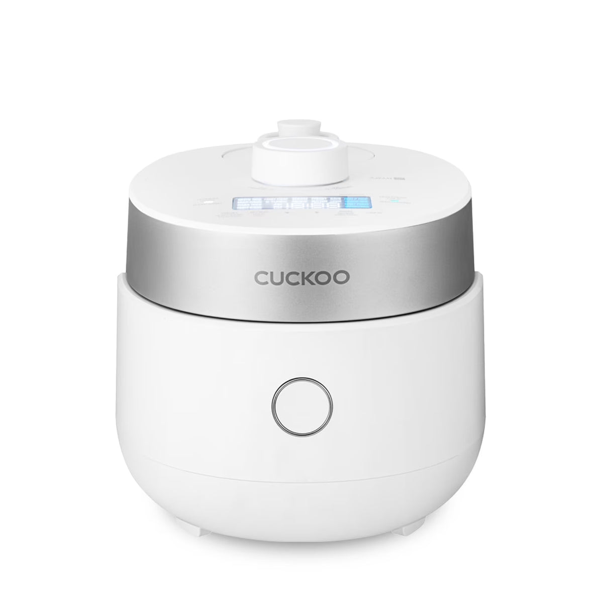 CUCKOO 3-Cup Induction Heating Twin Pressure Rice Cooker, Nonstick Pot, 15 Cooking Modes, Voice Guide