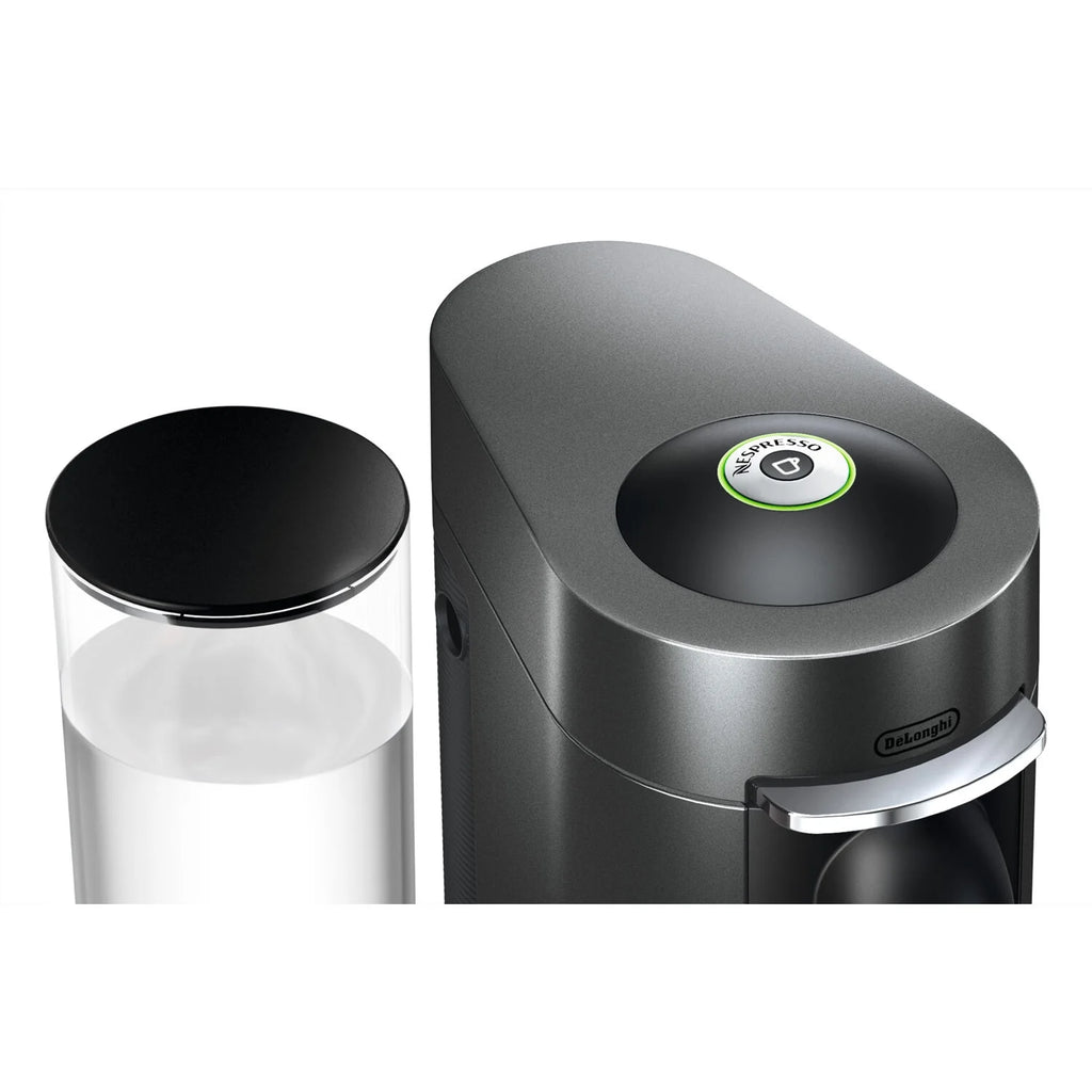 Nespresso VertuoPlus Deluxe Coffee and Espresso Maker by De'Longhi with Aeroccino, Black