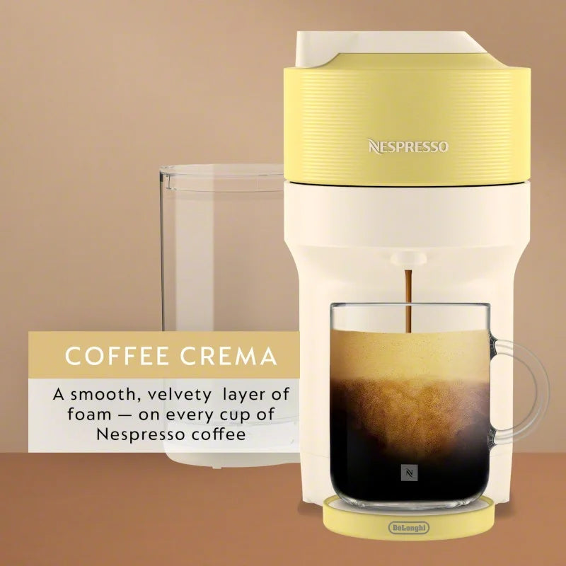 Nespresso Vertuo Pop+ Summer Limited Edition by De'Longhi, Pastel Yellow
