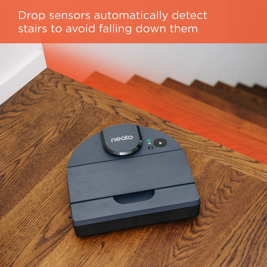 Neato D8 Intelligent Robot Vacuum Wi-Fi Connected with LIDAR Navigation in Indigo