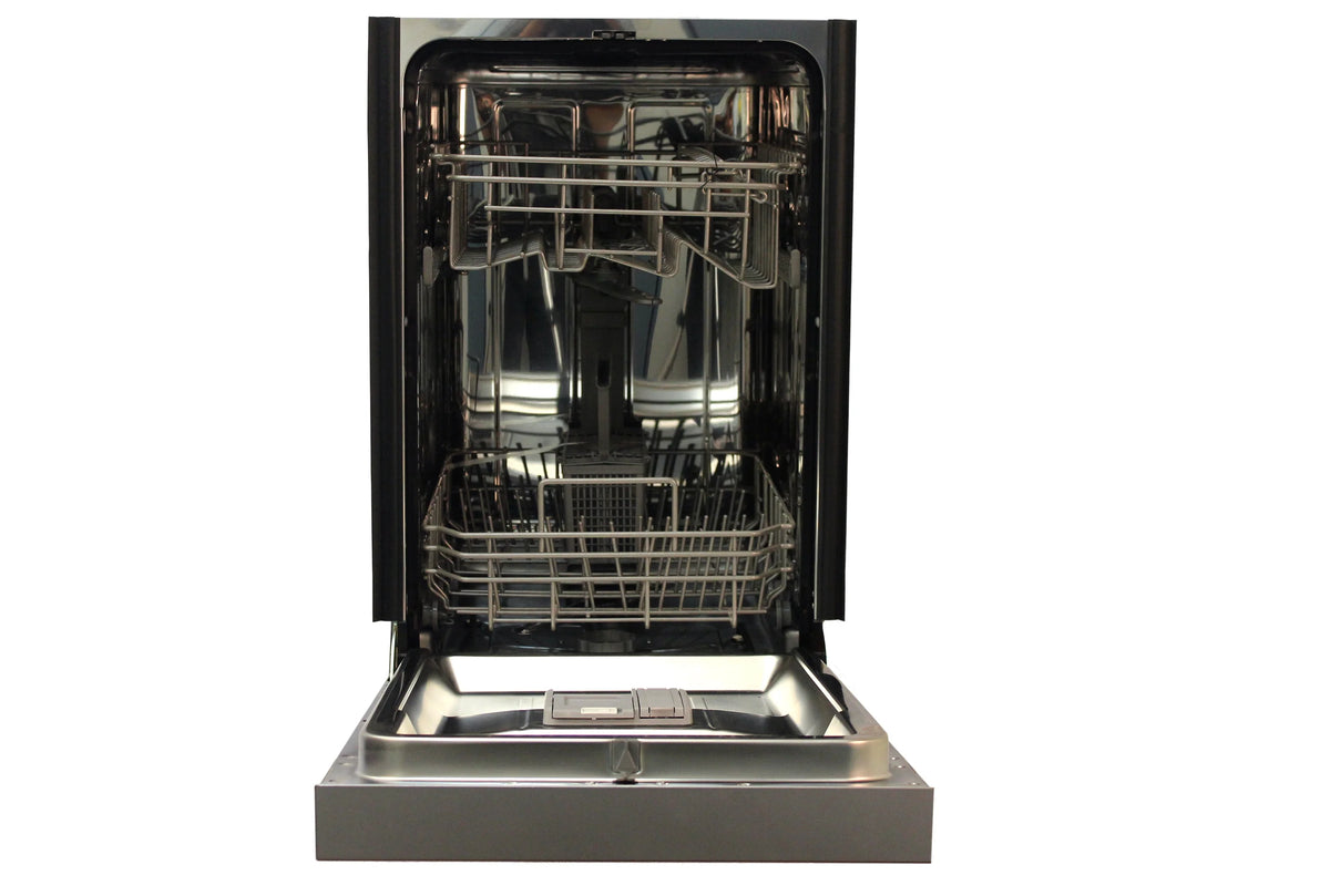 Sunpentown 18" Built-In Dishwasher with Heated Drying, Energy Star, Stainless Steel, SD-9254SS