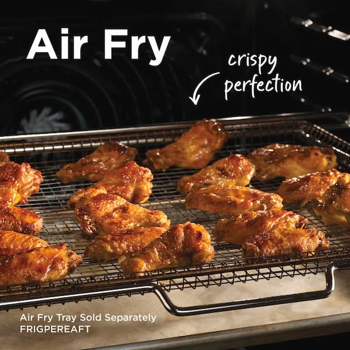 Frigidaire FCRE3083AS 30" Electric Range with Air Fry (Energy Star Certified), Stainless Steel