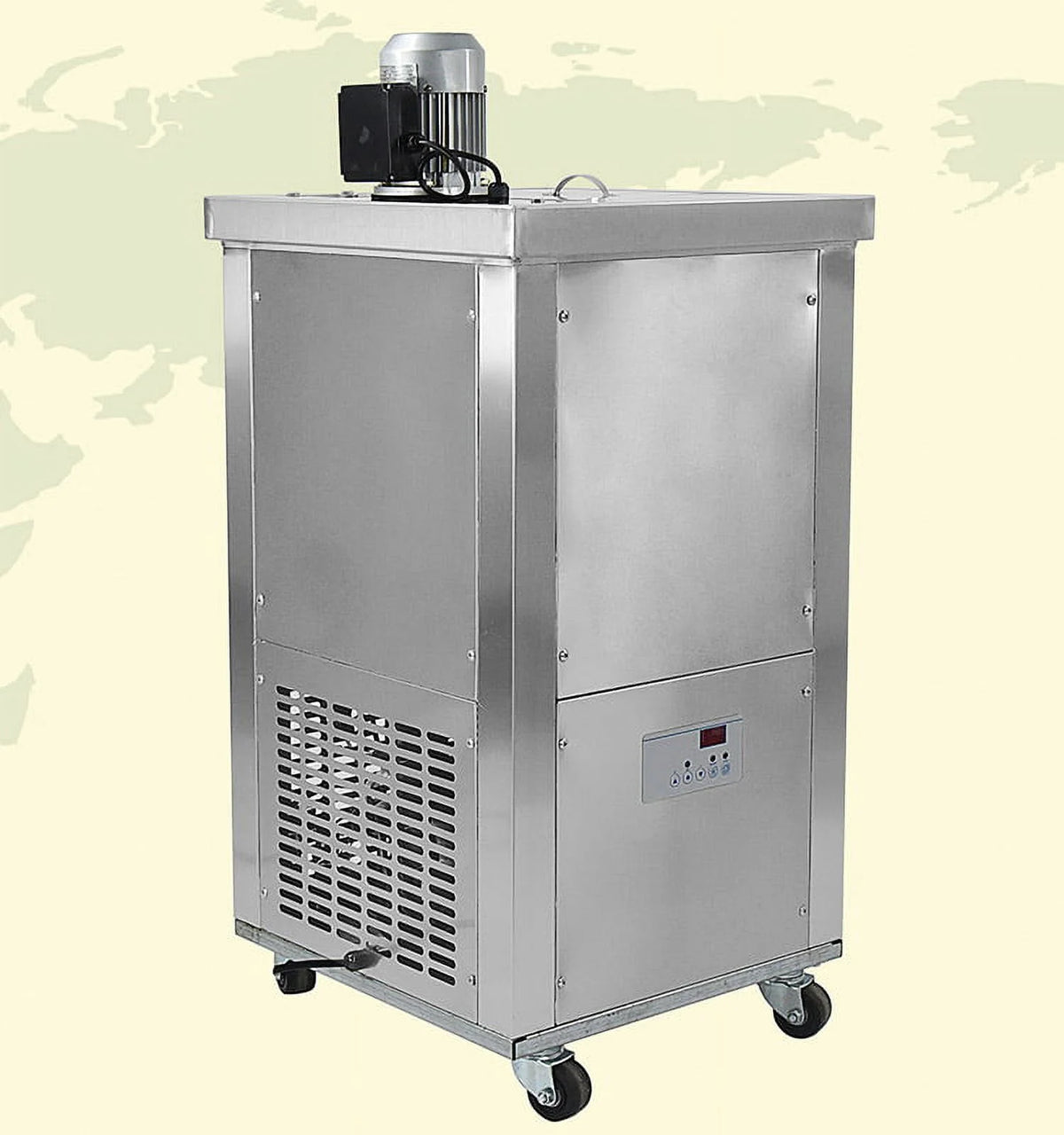 Kolice Commercial Popsicle Ice Cream Machine,Ice Bars Machine, Ice Pops Maker-Included 1 Stainless Steel Mold Set