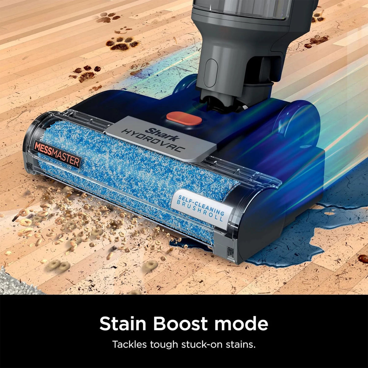 Shark HydroVac MessMaster Wet Dry Corded Vacuum Cleaner, 3-in-1 Multi-Surface Vacuum Mop & Self-Cleaning System, Lightweight, Powerful Suction, for Hard Floors & Area Rugs, WD160