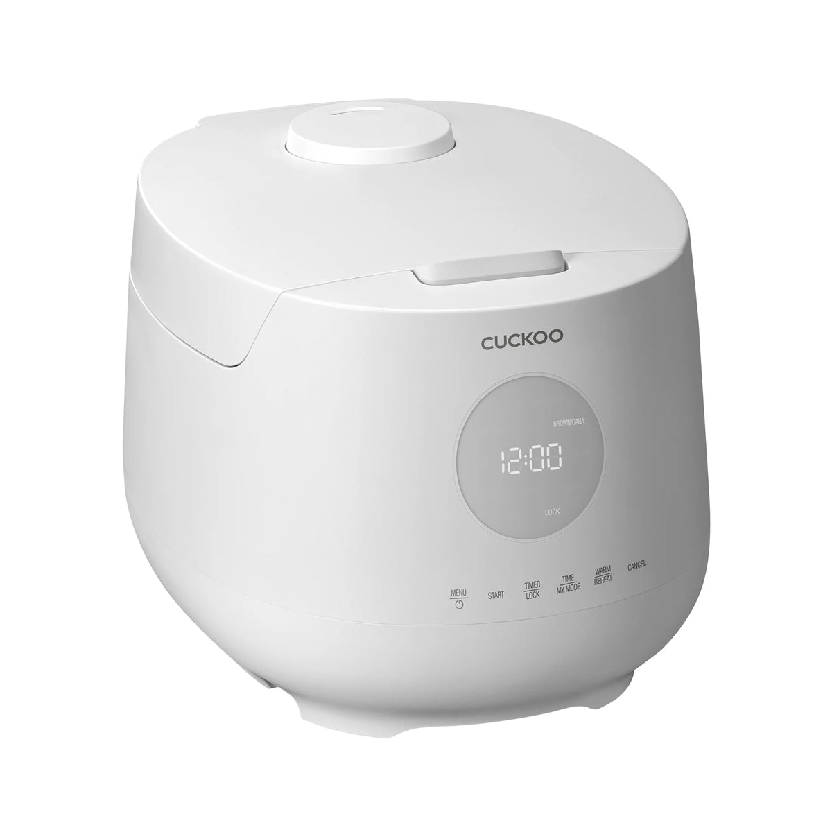 CUCKOO Rice Cooker 12 Cups Cooked Warmer with Nonstick Pot 13 Menu Options and Micom Fuzzy Logic Tech with Auto Clean Feature in Gray