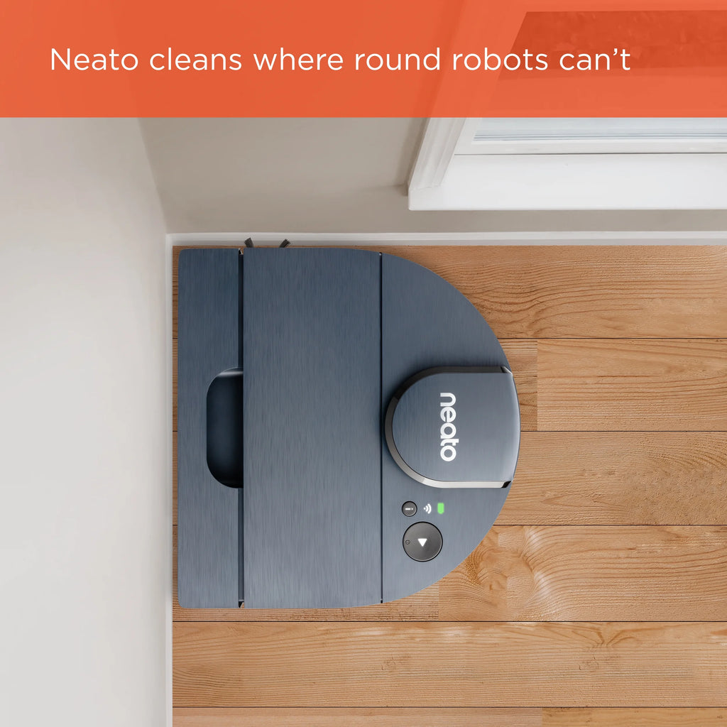 Neato D8 Intelligent Robot Vacuum Wi-Fi Connected with LIDAR Navigation in Indigo