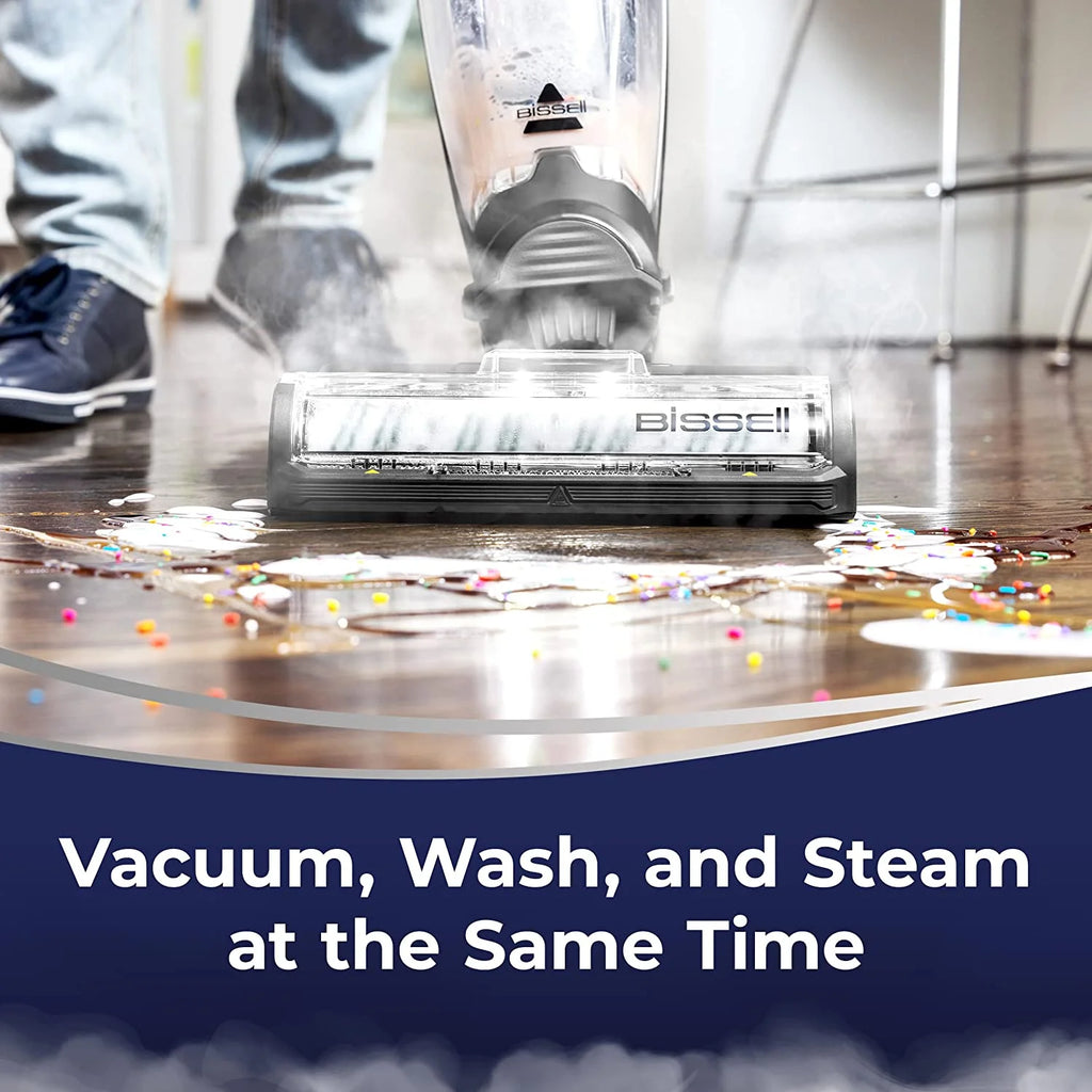BISSELL CrossWave HydroSteam Wet Dry Vac, 35151 (Black)