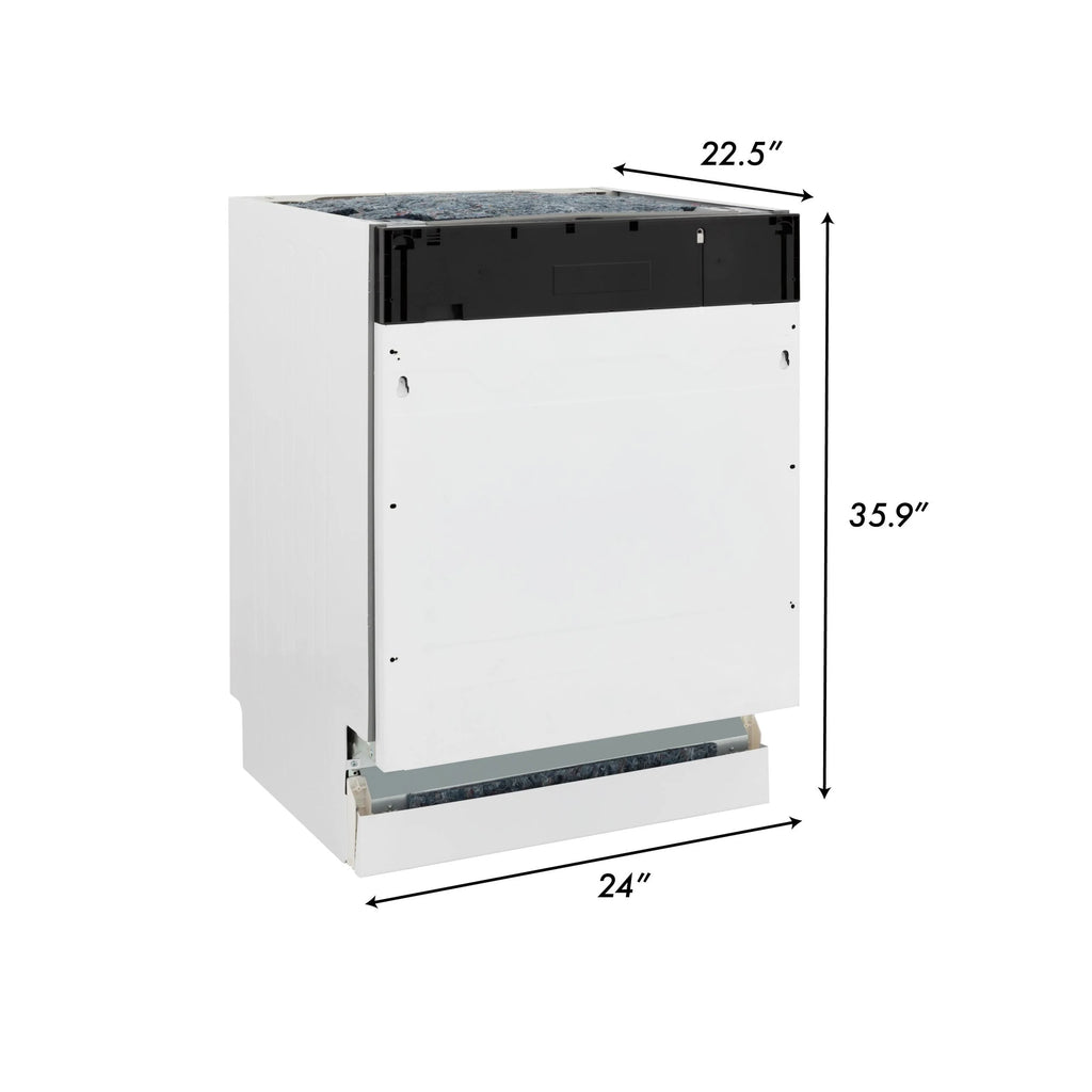 Zline Dw-H-24 24" Wide 20 Place Setting Energy Star Rated Built-In Top Control Dishwasher