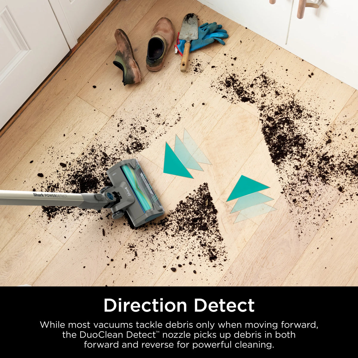 Shark PowerDetect Clean & Empty Cordless Stick Vacuum & Auto-Empty System, Powerful Suction, HEPA Filtration, Carpet & Hard Floor, Portable, IP3150