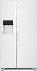 Frigidaire FRSS2623AW 26 Cu. Ft. 36'' Standard Depth Side-by-Side Refrigerator, White
