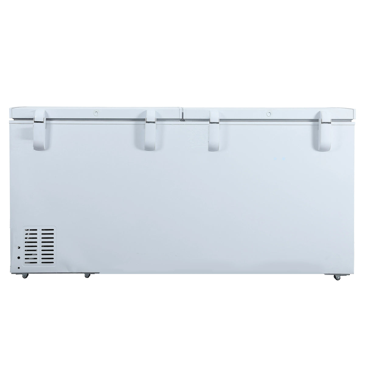 Hamilton Beach 25 Cu. Ft. Chest Freezer, 2 Doors, Garage Ready, White