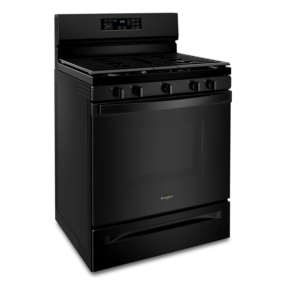 WHIRLPOOL WFG550S0LB 30" free standing gas range