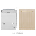 Zline Dwmtz-24-G 24" Wide 16 Place Setting Built-In Panel Ready Top Control Dishwasher -