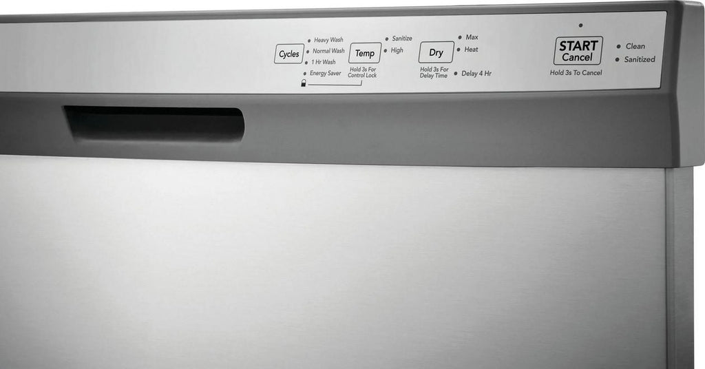 Frigidaire FDPC4314AS 24" Dishwasher, Front Control, Stainless Steel