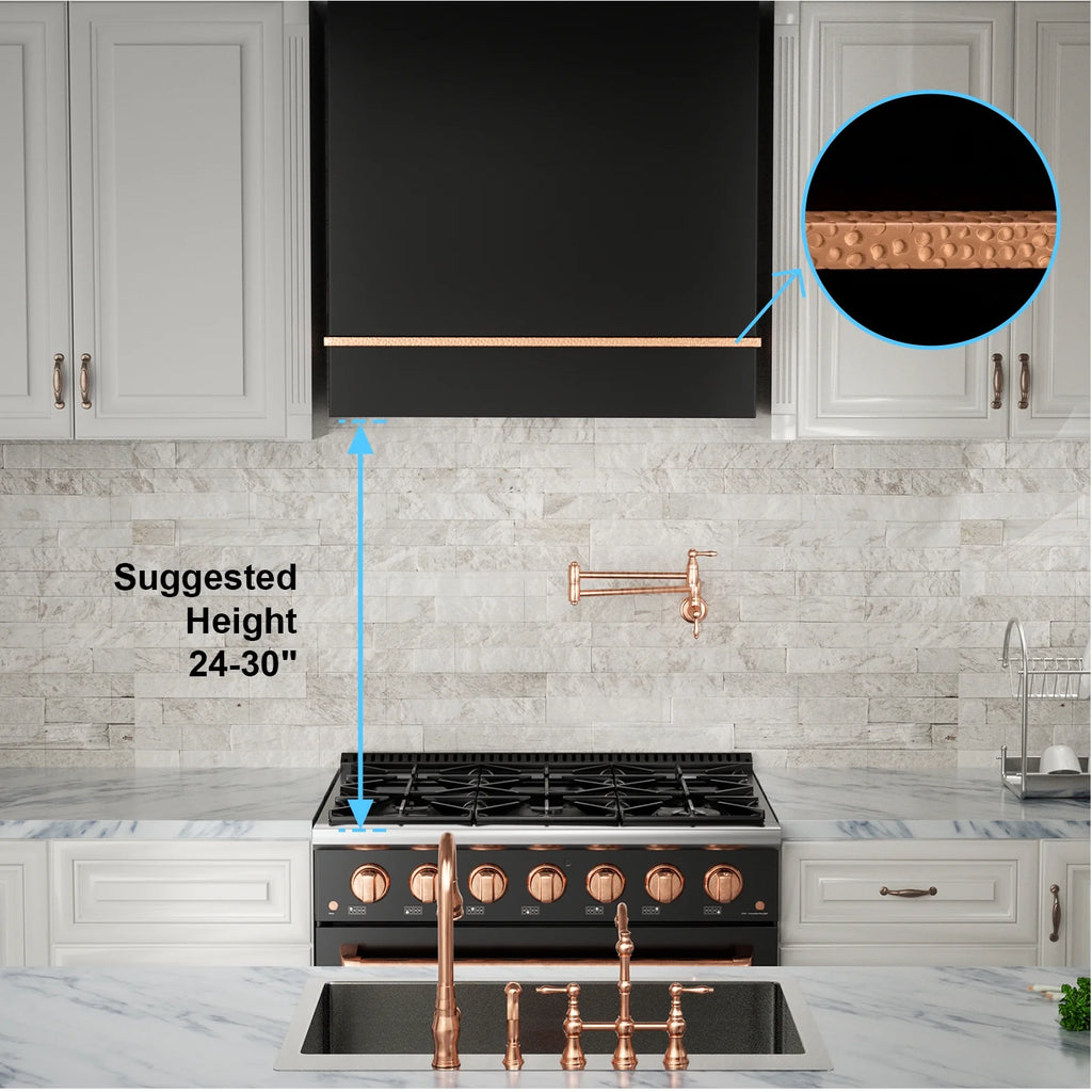 Akicon Range Hood 36 Inch, Ultra Quite Stainless Steel Kitchen Hood, Wall Mount Square Vent Hood with LED Light and Dishwasher-Safe Filters, Hood Vents for Kitchen, 3 Speeds, 600 CFM (AK-HS36HB-SWG)