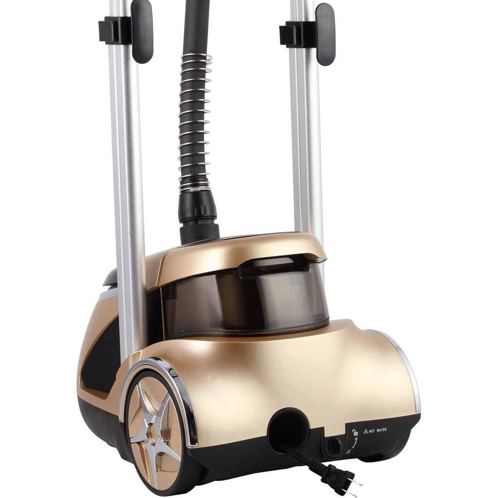SALAV? Professional Series Garment Steamer with Stainless Steel Plated Nozzle in Gold