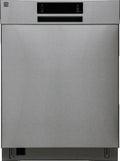 Kenmore 24�?Built-In-Dishwasher w/ 3rd Rack & Turbo Dry-SS Pocket handle