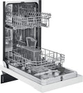 Honeywell 18 Inch Dishwasher with 8 Place settings, 6 Washing Programs, Stainless Steel Tub, UL/Energy Star- White