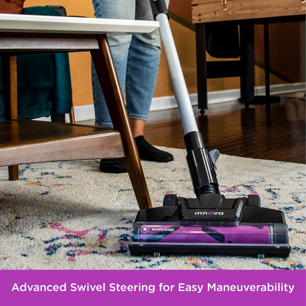 Innova by Eureka Cordless Stick Multi-Surface Vacuum with Whirlwind® Anti-Tangle Brushroll, NEC700