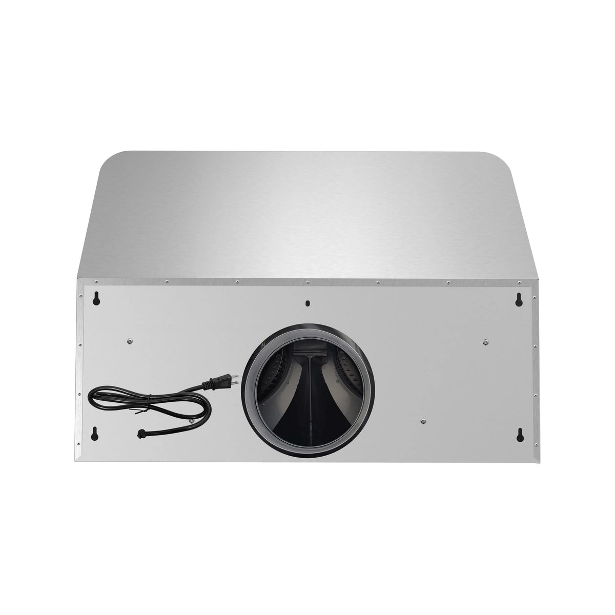 Streamline 30 in. Montecreto Ductless Undermount 406 CFM Range Hood in Brushed Stainless Steel with Baffle Filters, Touchpad Control, LED Lights