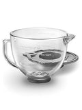 KitchenAid K5GB 5-Qt. Tilt-Head Glass Bowl with Measurement Markings & Lid