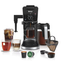 Ninja Drip Coffee Maker With K Cup Combo, DualBrew Pro Specialty Coffee System, Coffee Machine Compatible with K-Cup Pods, 12 Cup Single Serve Coffee Makers with Paper Filter, CFP301 Frother? F