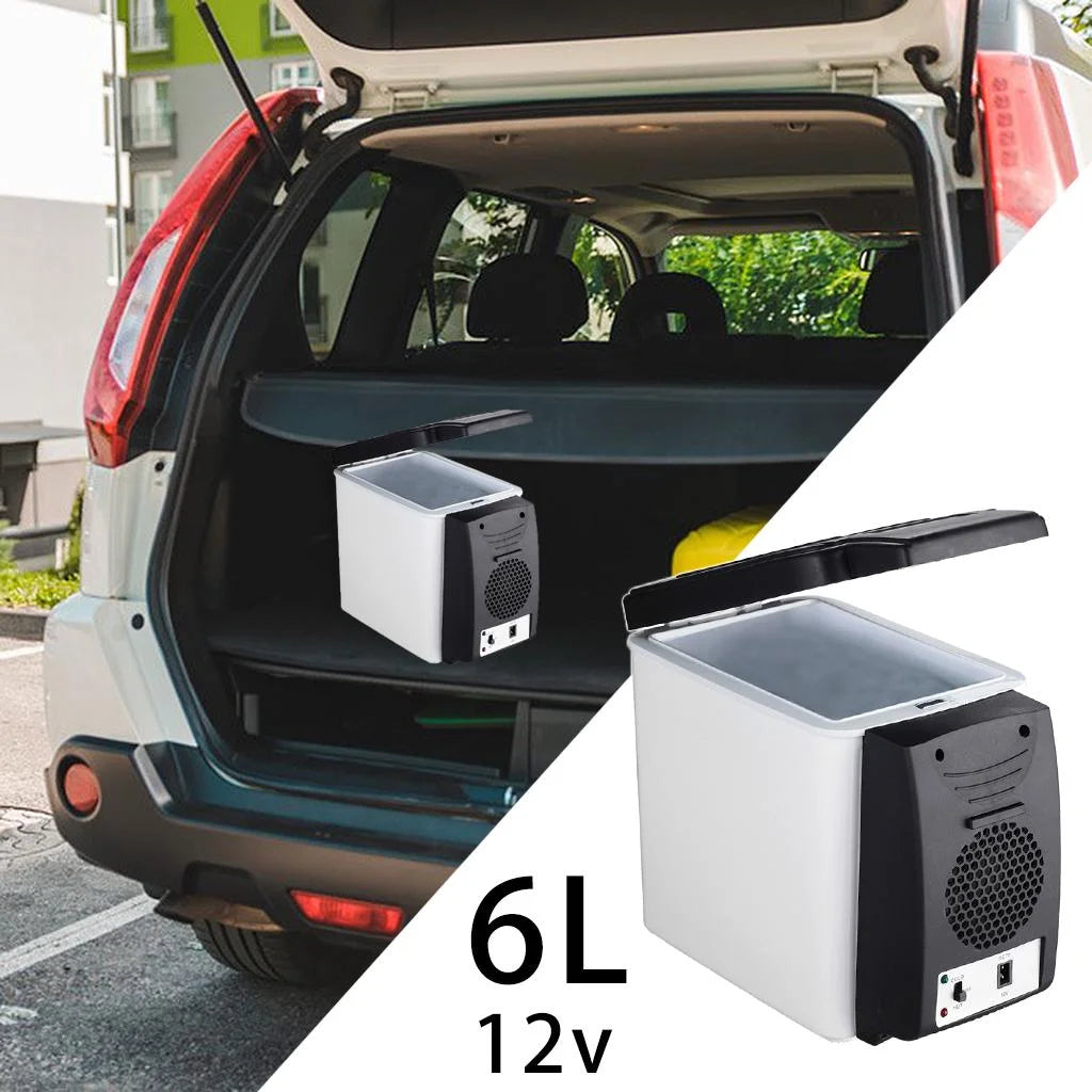 Ysyqkn 12V Car Freezer 6L Portable Refrigerator Fridge For rv car camper Truck SUV Van Boat