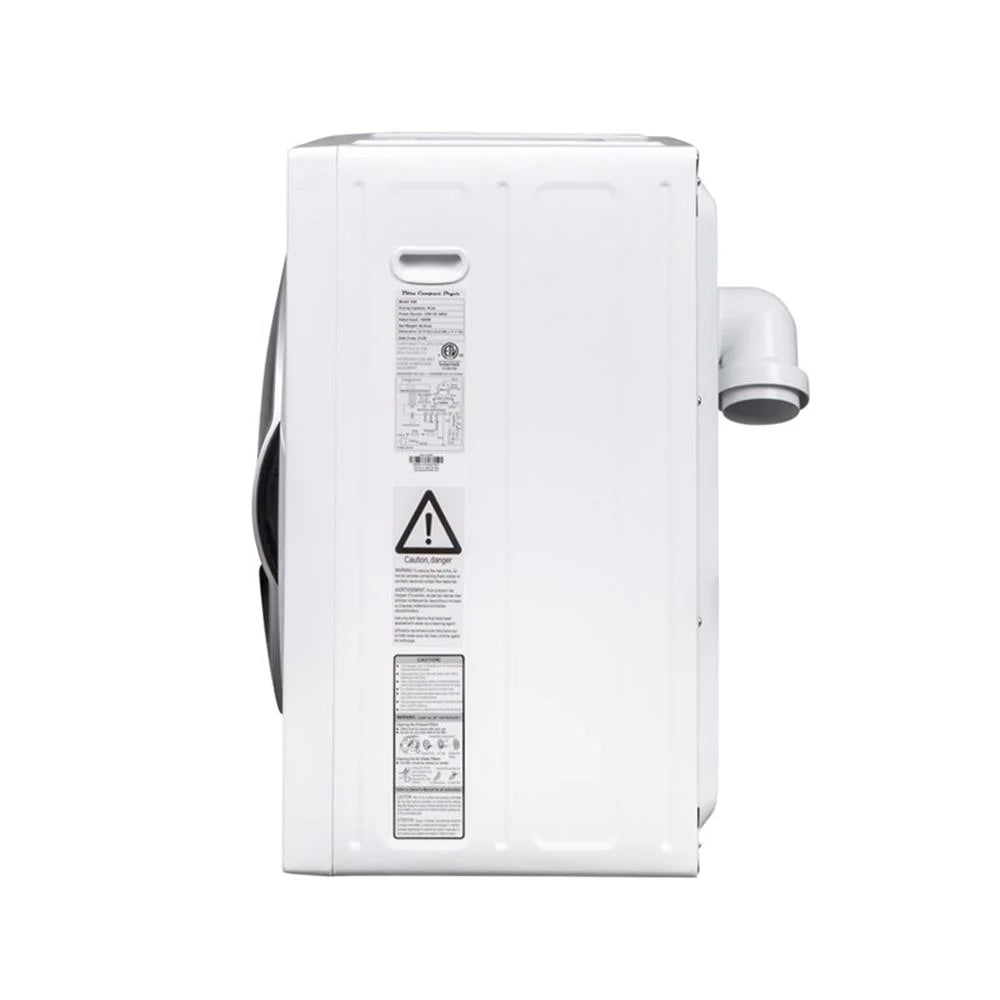 Equator Ultra Compact Short Vented SENSOR Dryer 2.6cf/10lb LED Ops 110V/1400W