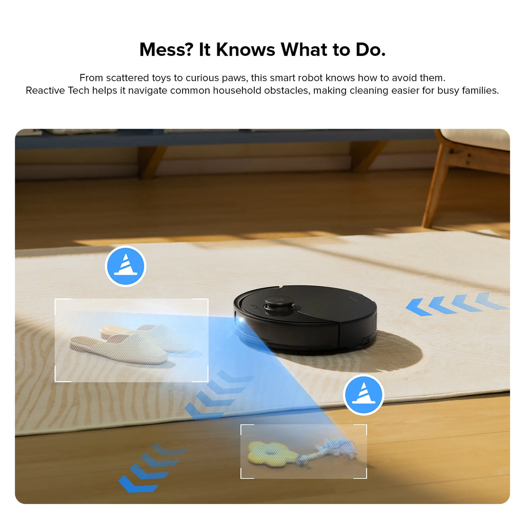 (Upgraded from Q5 Pro)Roborock Q10 X5 Robot Vacuum and Mop, Self-Emptying, Hands-Free Cleaning for up to 7 Weeks, 10,000Pa Suction, Obstacle Avoidance, LiDAR Navigation, No-Go Zones