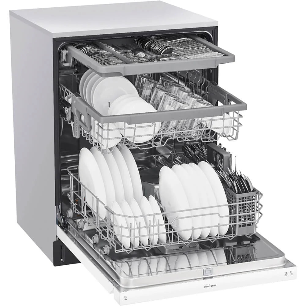 LG LDFN4542W Built-in Dishwasher with PrintProof Finish, 44 dB