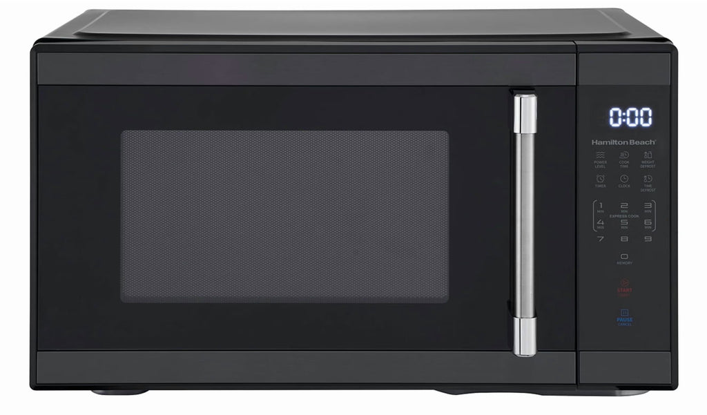 Hamilton Beach 1.1 Cu. Ft. Microwave Oven, Countertop, Black and Stainless Steel
