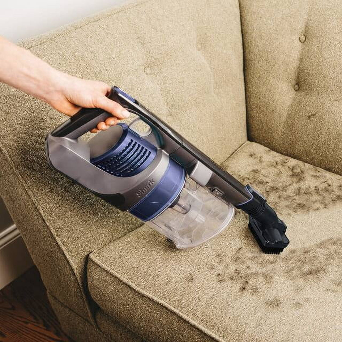 Restored Shark IX141 Pet Cordless Stick Vacuum w/ XL Dust Cup, Removable Handheld - (Refurbished)