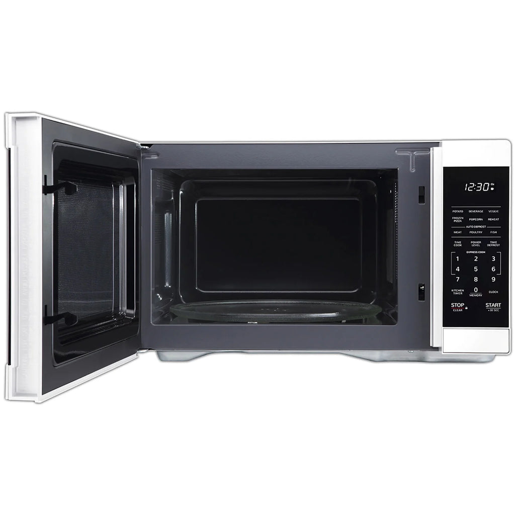 Sharp 1.1-Cu. Ft. Countertop Microwave Oven in Black