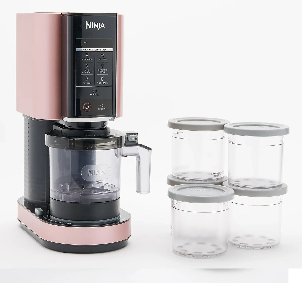 Ninja K55255 CREAMi 7-in-1 Frozen Treat Maker w/ Extra Pints
