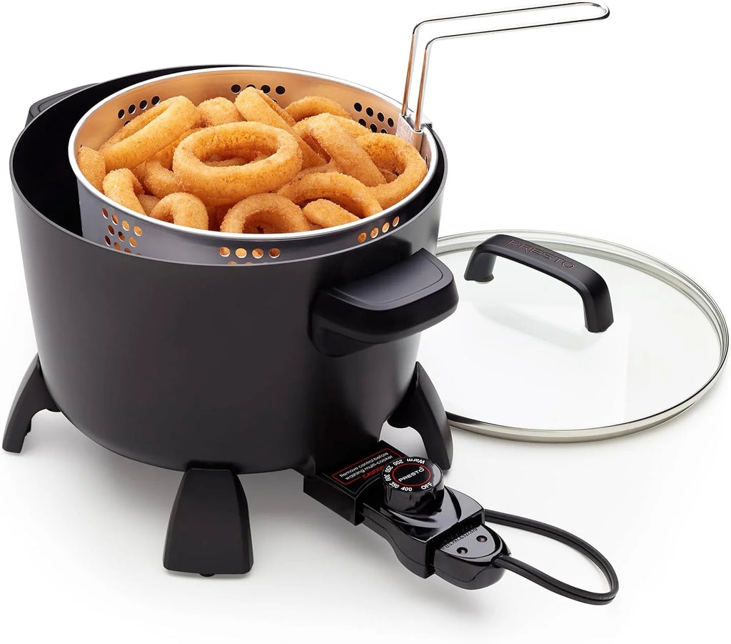 8-Quart Big Kettle, Steamer and Deep Fryer Multi-Cooker,