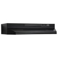 Broan 30-Inch Convertible Under-Cabinet Range Hood, 160 CFM, Black