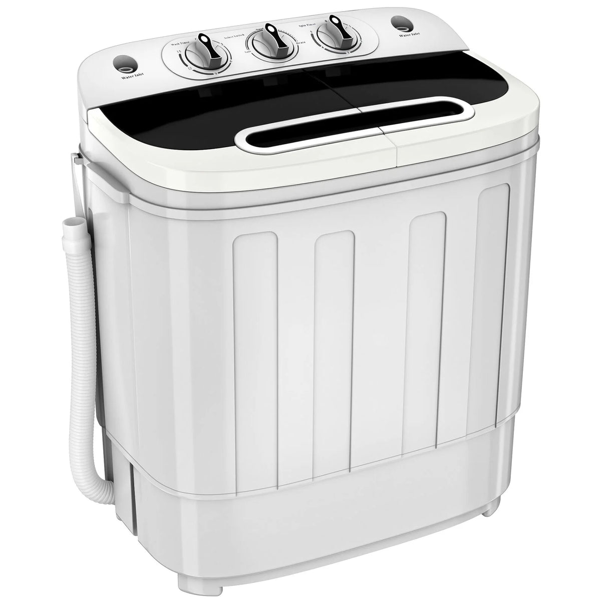 Twin Tub Washing Machine Fast Dryer & Efficient Spin Washer for Small Room