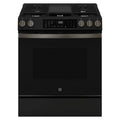 GE 30" Slide-In Front-Control Convection Gas Range with No Preheat Air Fry GGS600AVDS