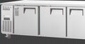 Everest Refrigeration ETF3 Undercounter Worktop Freezer 3 Doors, 115v, NSF - 22.0 cu. ft.