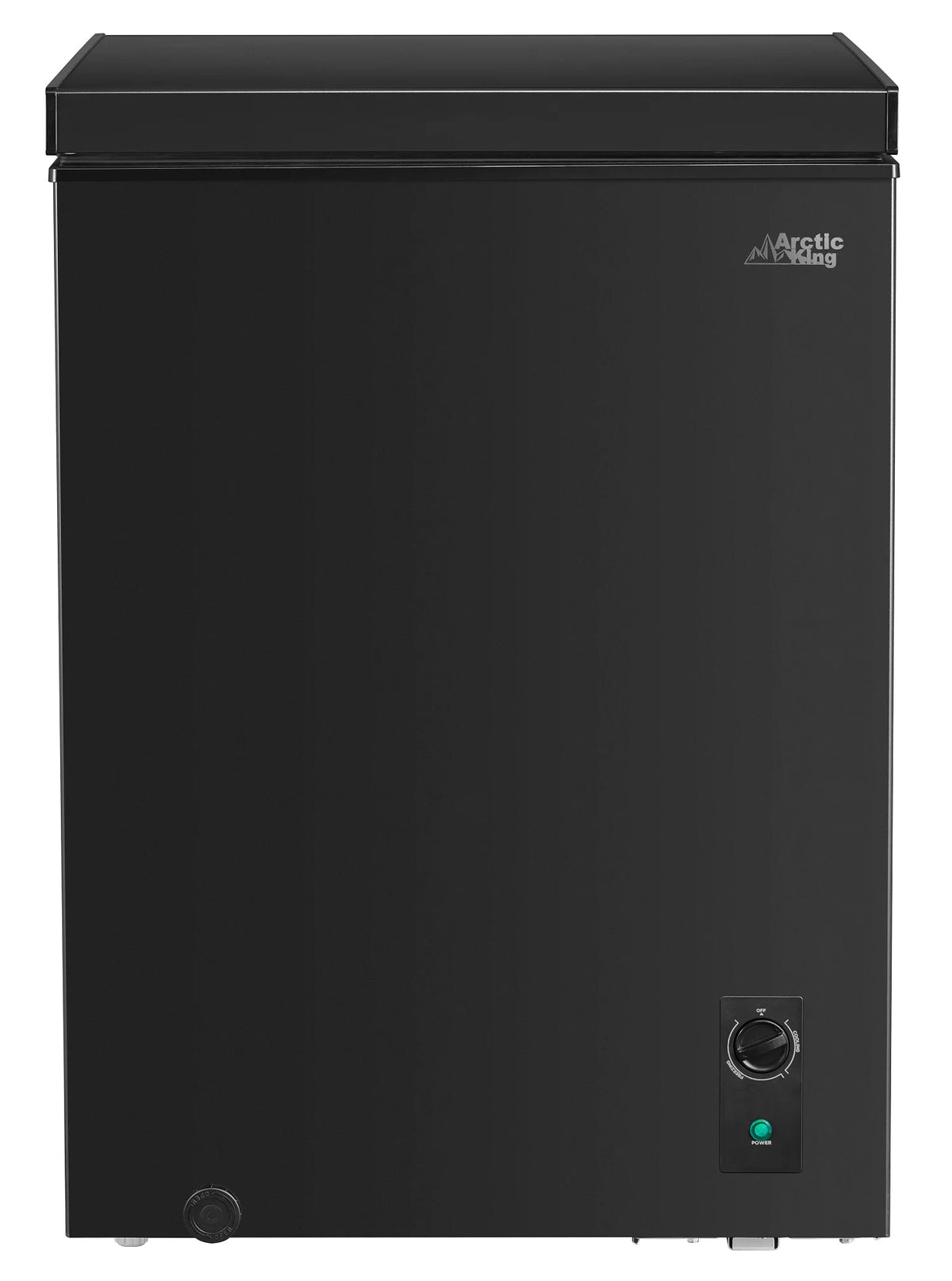 Arctic King 5.1 Cu ft Chest Freezer, Convertible, Black