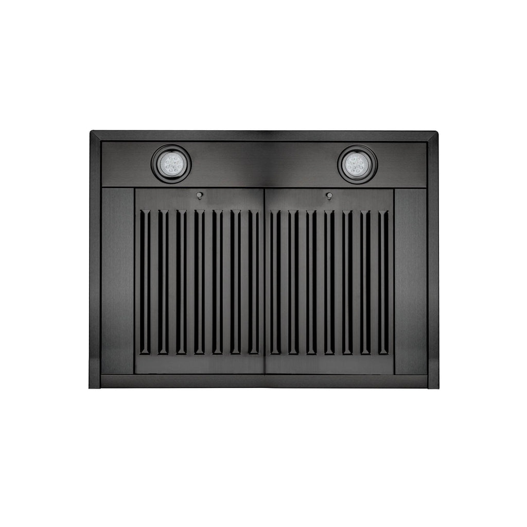 ZLINE 36 in. Wall Mount Range Hood in Black Stainless Steel (BSKBN-36)