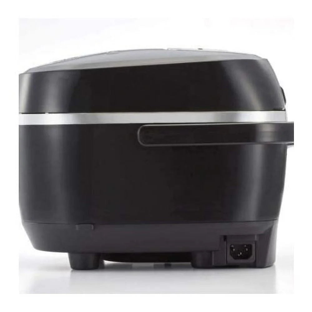 Tiger JBX-A18U 10-Cup Capacity Easy-to-Clean Micom Electric Rice Cooker (Black and Stainless Steel)