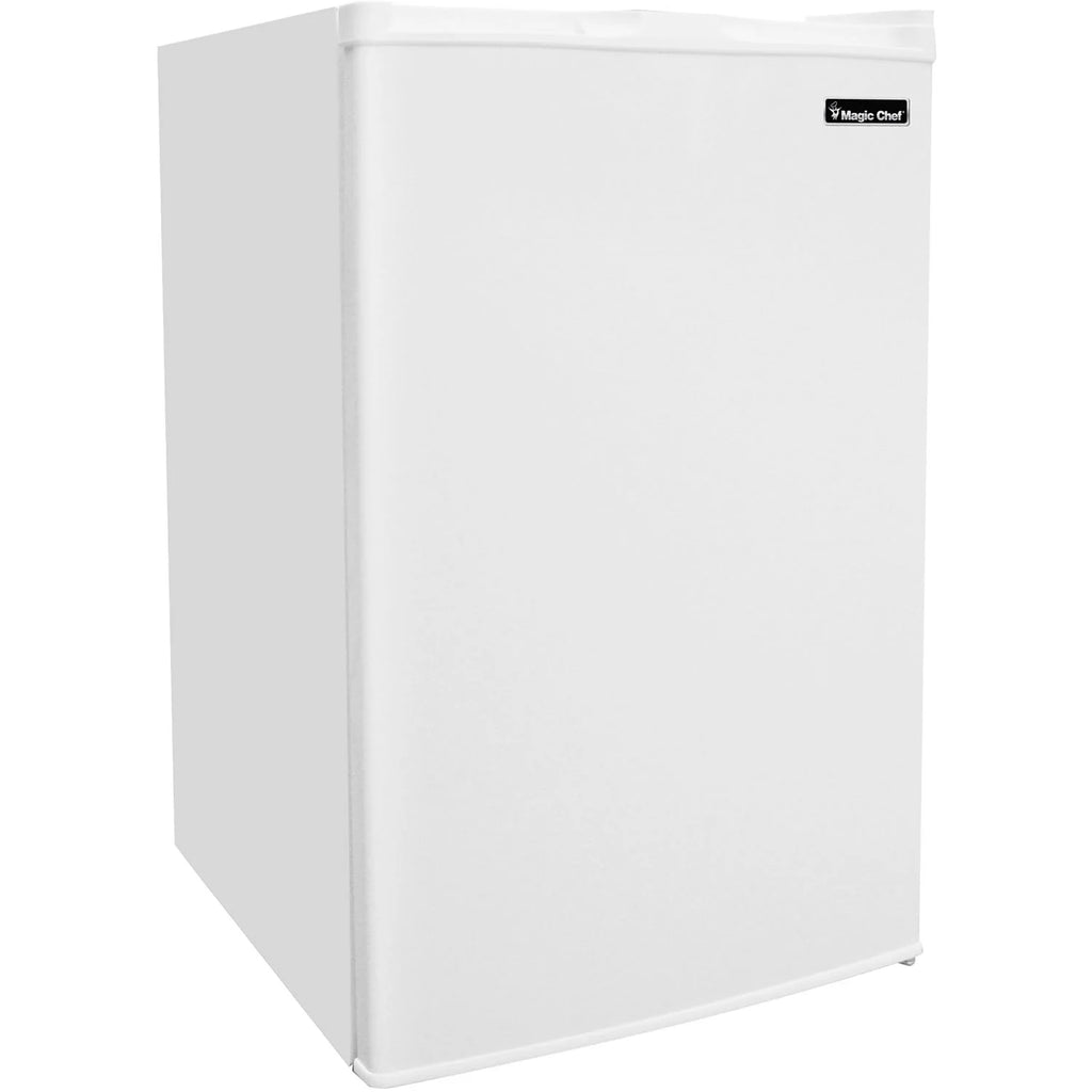 Magic Chef MCUF3S2 3 Cubic Foot Deep Small Mini Upright Freezer, Stainless Steel
