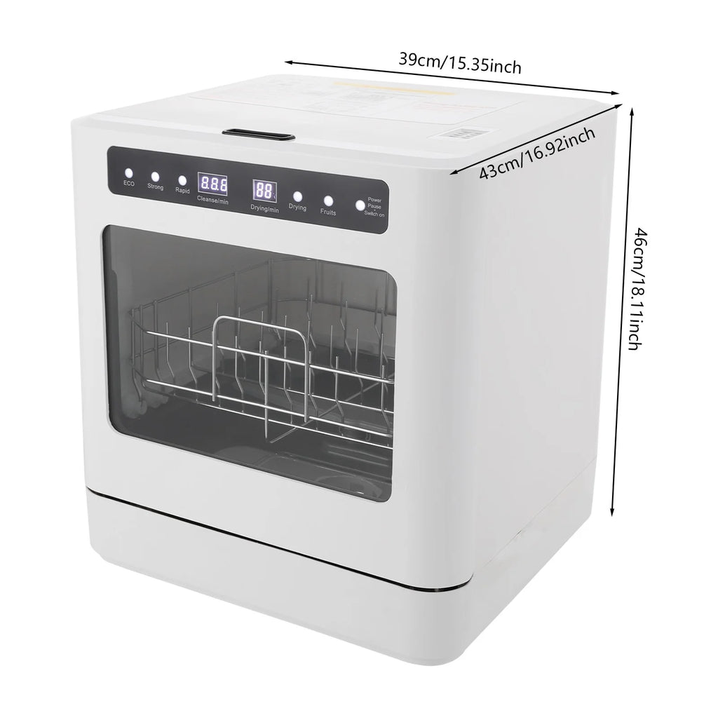 Portable Mini Dishwasher, Countertop Dishwasher, Household Mini Dishwasher